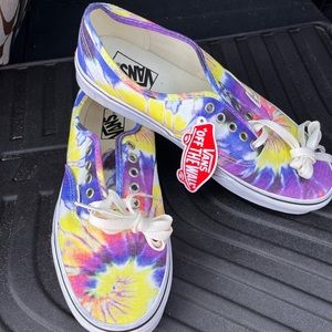 Vans Authentic "Washed Tie-Dye"
Shoes - Size 10 - 100% Authentic